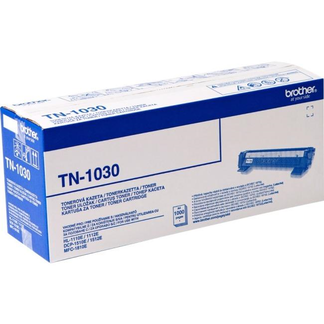 Cartouche de toner noir Brother TN1030, rendement standard