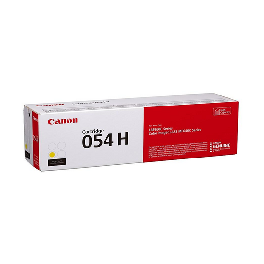 Canon 054H Yellow Cartridge, High Yield SKU 3025C001