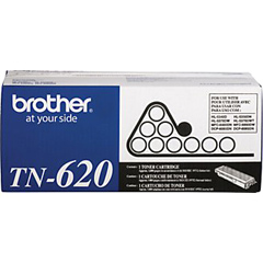 Brother TN620 Black Toner Cartridge, Standard Yield