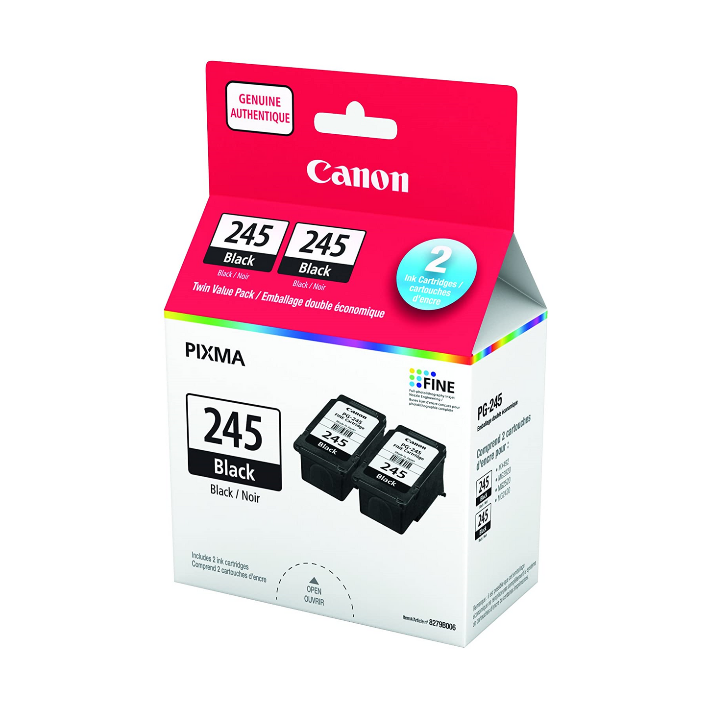 8279B006 PG-245 Twin Ink Value Pack