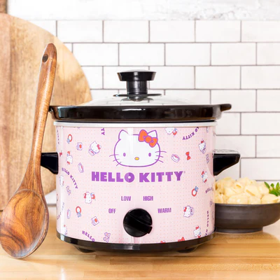 2 Qt Slow Cooker Hello Kitty