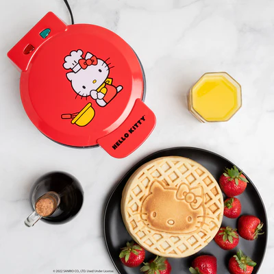 Gaufrier Hello Kitty Rouge