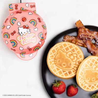 Mini Waffle Maker Hello Kitty