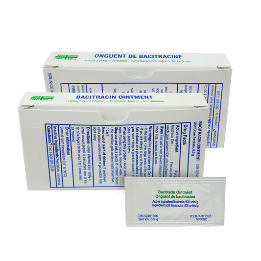 Safecross Antibiotic Ointment (Bacitracin Zinc) - Box of 6