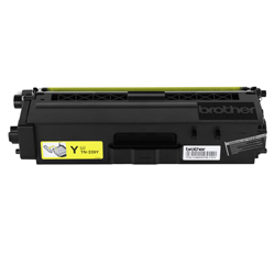 Brother TN339Y Yellow Toner Cartridge, High Yield