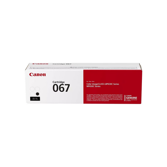 Canon 067 Black Standard Yield Toner Cartridge (5102C001)