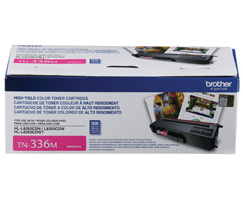 Brother TN336M Magenta Toner Cartridge, High Yield