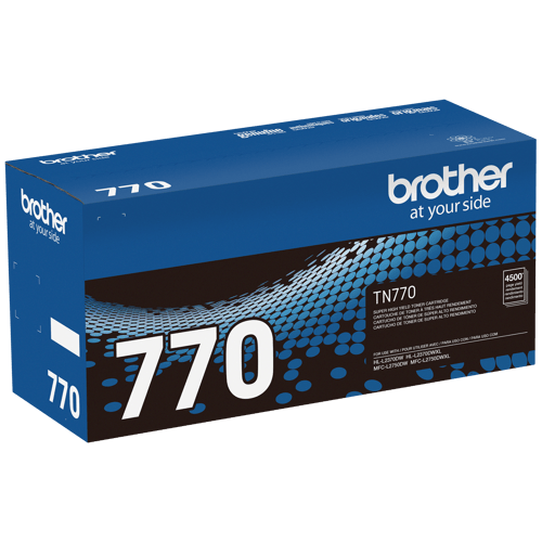 Brother Genuine TN770 Super High-Yield Black Toner